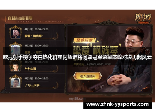 欧冠射手榜争夺白热化群星闪耀谁将问鼎冠军荣耀巅峰对决再起风云 欧冠射手榜争夺白热化群星闪耀谁将问鼎冠军荣耀巅峰对决再起风云